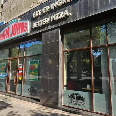 One Bedroom Apartment Next To Arbat In The Heart Of Almaty Exterior photo