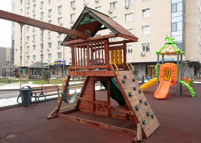 One Bedroom Apartment Next To Arbat In The Heart Of Almaty